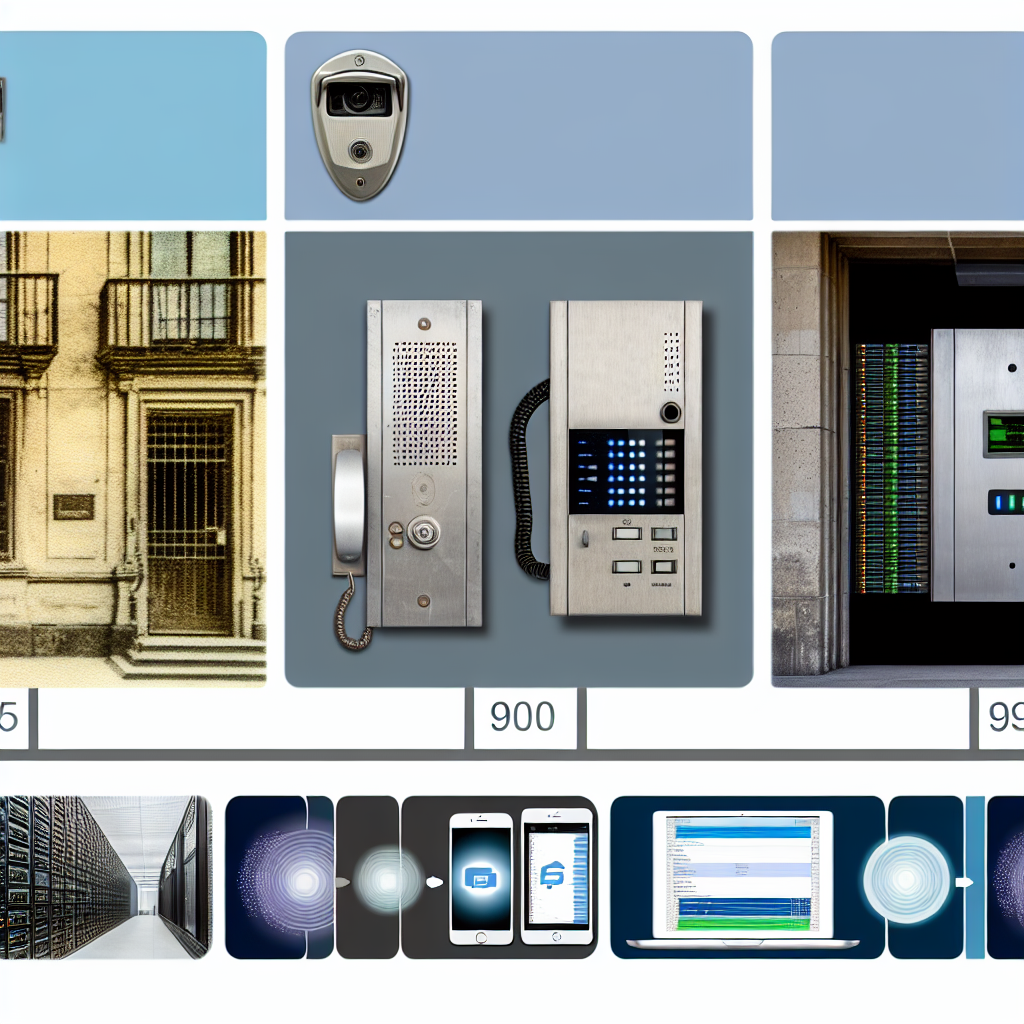 Imagem ilustrativa para a postagem: A evolução do interfone: do analógico ao app de acesso